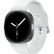 Galaxy Watch8 | 44 мм | Graphite | Sport/White | M/L, Размер ремешка : M/L, Тип ремешка : Sport, Размер корпуса : 44 мм, Подключение часов : Bluetooth / Wi-Fi, Цвет ремешка: White, Цвет: Graphite